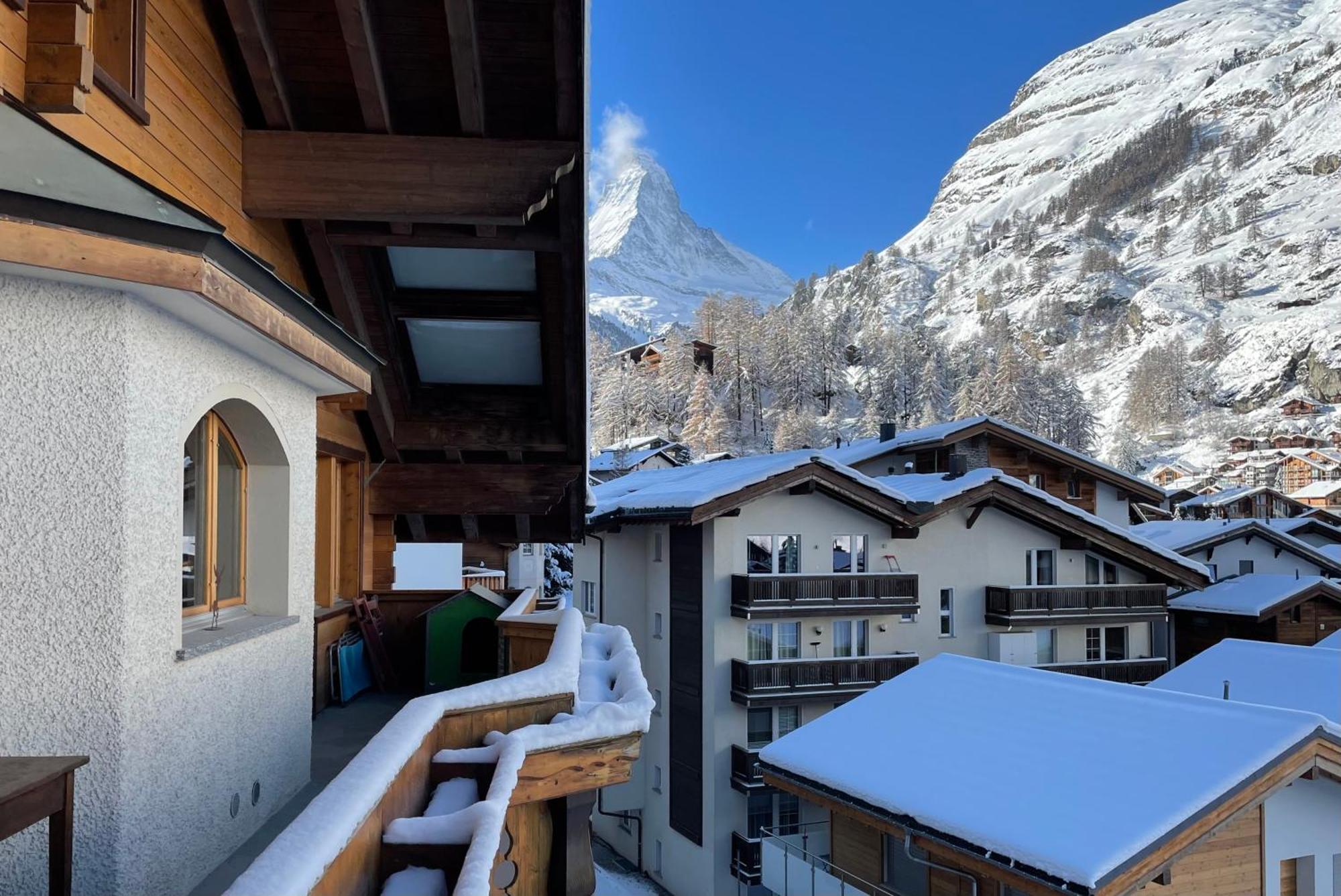 Haus Tiefbach - Apartment Cervino Zermatt Esterno foto